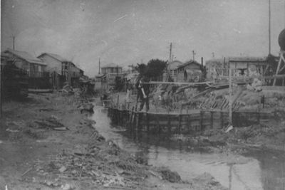 那覇(ガーブ川)/ガーブ川改修工事(現・ダイナハ附近) 沖縄風景アーカイブ 風景結々(ふうけいゆいゆい)~沖縄らしい風景づくりポータルサイト~